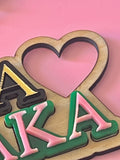 D9 Love Keychain
