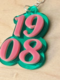 AKA 1908 Keychain