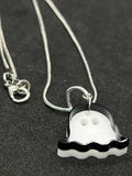 Floating Ghost Necklace