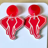 DST Geo Elephant Earrings