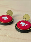 Custom NFL Fan Earrings