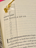 Clear Acrylic Custom Bookmark