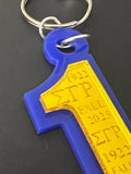 SGRho Line Number Keychain