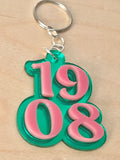 AKA 1908 Keychain