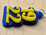 SGRho 1922 Keychain