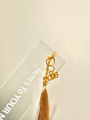 Clear Acrylic Custom Bookmark