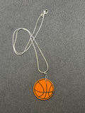 Basketball Ball Necklace