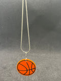 Basketball Ball Necklace